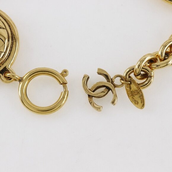 CHANEL Gold Logo Charm Bracelet - Picture 4 of 10